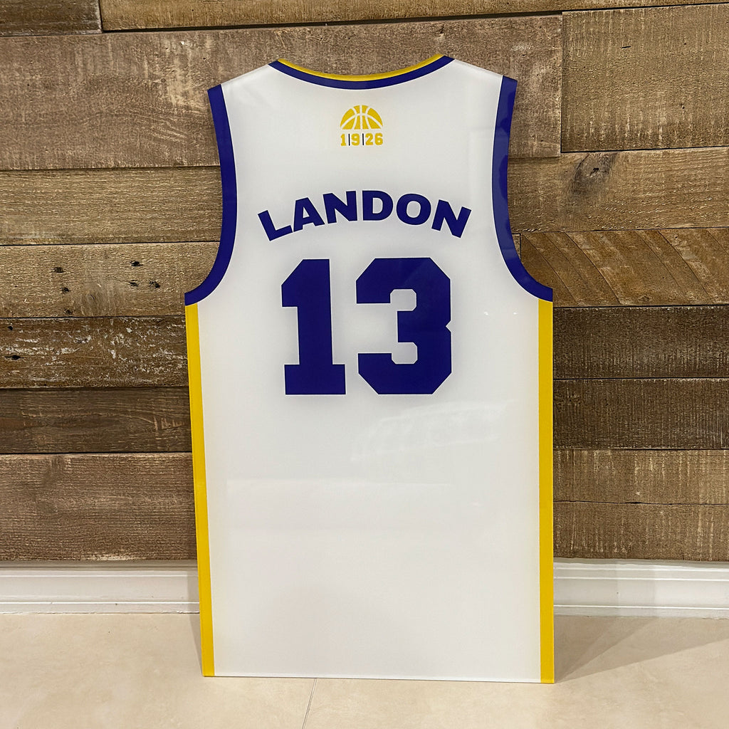 Basketball Jersey Sign in Board